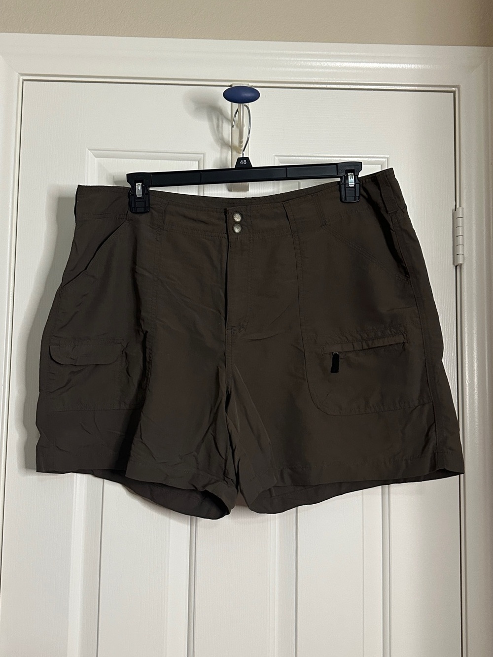 Men's Olive Brown Cargo Shorts